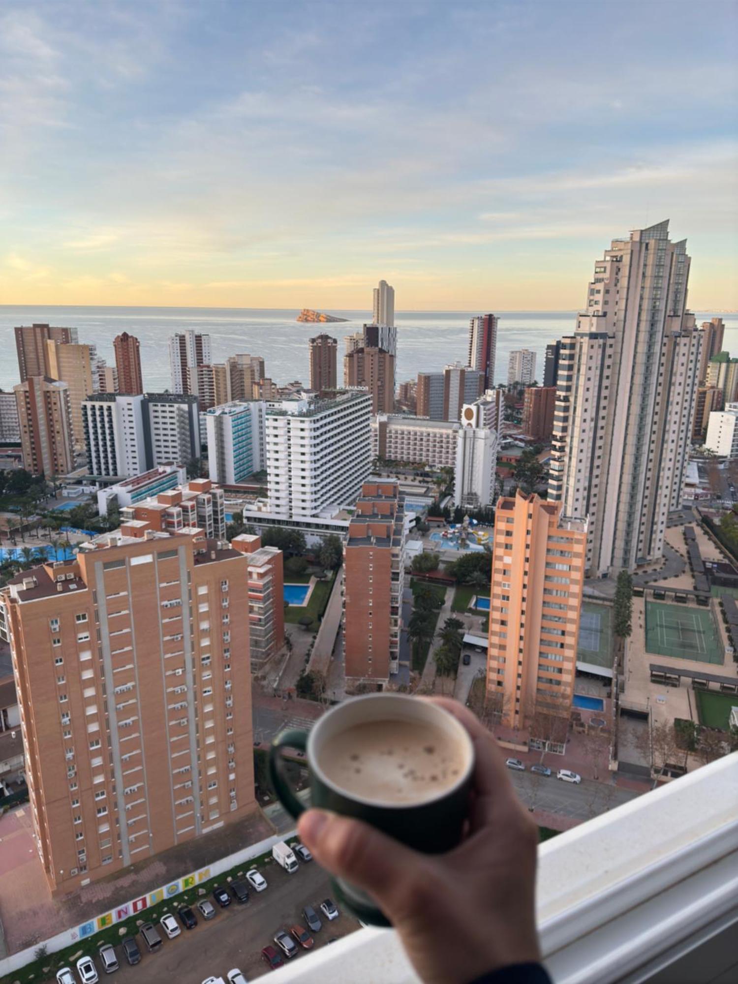דירות Playa Azul Benidorm 28Th Floor מראה חיצוני תמונה